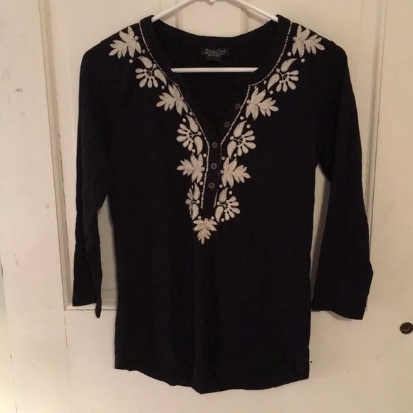Lucky Brand Tops - Lucky brand 3/4 sleeve top never worn